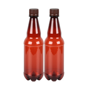 Pet <b>Plastic</b> <b>Bottles</b> 500Ml Screw Cap Cylinder Beverage Packaging <b>Empty</b> <b>Bottles</b> For Wine And Drink - Product Image 1