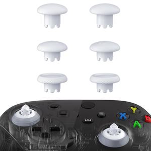EXtremeRate Robot White Swappable Edge Sticks Interchangeable Analog Stick Joystick Thumbsticks pour Xbox Series X S Controller - Product Image 1