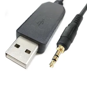 PL2303GC USB RS232 2.5mm Stereo jak fiş kablosu Eutech termo metre