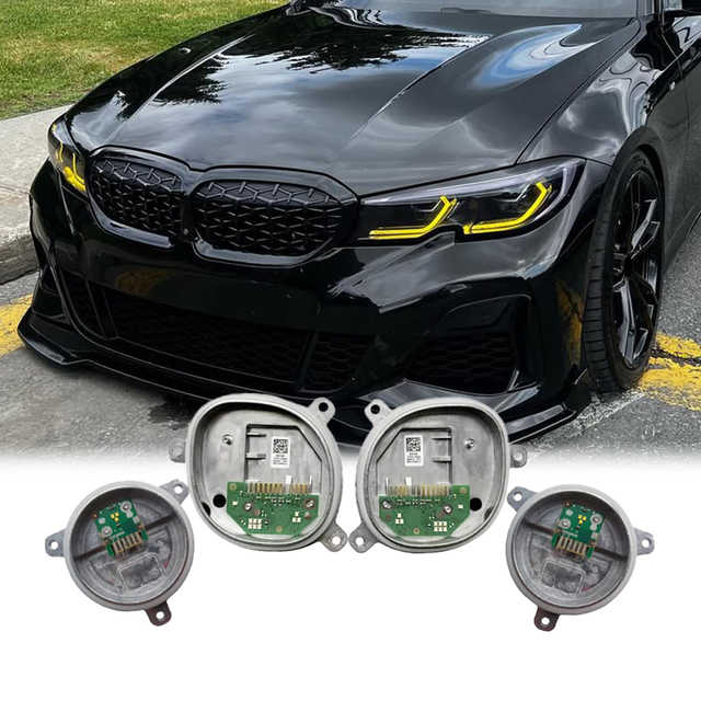 CSL Lemon Yellow DRL Module for BMW G20 G21 M340i Yellow Laser Headlight Daytime Running Lights US Spec 330eX 330iX M340iX
