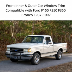 Kit de Burletes para Ventanas de Puerta para <span class=keywords><strong>Ford</strong></span> 1987-<span class=keywords><strong>1997</strong></span> F150 F250 F350, Burlete para <span class=keywords><strong>Ford</strong></span> F150 F250 F350 <span class=keywords><strong>Bronco</strong></span> - Product Image 4