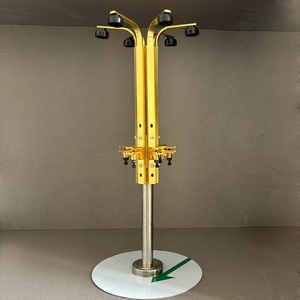 New Vàng Màu 750Ml Xoay Thiết Kế 6 Chai Nước Hoa Dispenser Toàn Bộ Cửa Hàng Nước Hoa Hiển Thị Giá Với 6 Đầu Bơm Nhà Phân Phối - Product Image 2