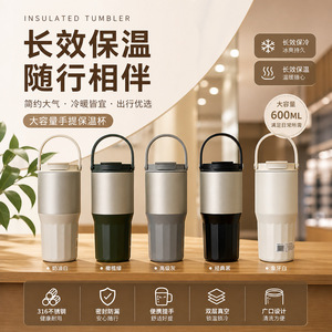 แก้วเซรามิคเก็บความร้อน ENO 12-24 ชั่วโมง แก้วกาแฟแบบพกพา ผนังสองชั้นสุญญากาศ สำหรับผู้ชาย ผู้หญิง ของขวัญ - Product Image 5