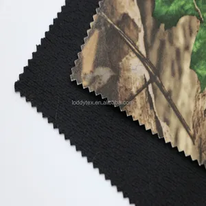 Loddytex Camouflage Printed 4 Way Stretch Fabric Softshell Fabric Breathable Waterproof Bonded Fabrics Softshell