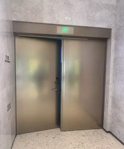 Sortie de secours 30/60/90 minutes, portes coupe-feu en métal, porte anti-feu en acier, porte de prévention des incendies avec verre trempé - Product Image 1