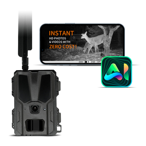 Caméra <span class=keywords><strong>de</strong></span> <span class=keywords><strong>chasse</strong></span> extérieure WILLFINE 4G LTE Cloud solaire avec vision nocturne, détecteur <span class=keywords><strong>de</strong></span> mouvement, GPS et <span class=keywords><strong>surveillance</strong></span> <span class=keywords><strong>de</strong></span> la faune - Product Image 1