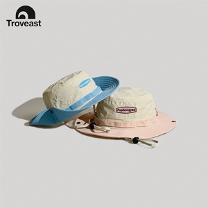Quick-drying Breathable Waterproof Sun Bucket <strong>Hat</strong> Men Women Summer Macaron Colors Outdoor Traveling Fisherman Hiking <strong>Hat</strong> - Product Image 2