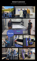 Machine de fraisage CNC 3 axes abordable pour les petites entreprises, les ateliers de travail du bois et la fabrication sur mesure