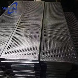 ステンレス鋼304穴あきメッシュパンチングプレートスクリーン穴加工サービス2B表面仕上げフェンス用途 - Product Image 3