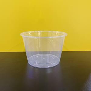 Meilleure vente boîte en plastique d'injection ronde 350ml 500ml 600ml 700ml 1000ml | Conteneur à emporter de stockage de nourriture jetable - Product Image 5