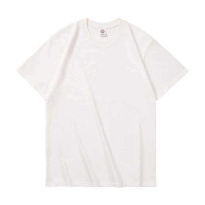 High Quality 240Gsm T shirt Custom Logo Casual Loose Fit T-shirt Custom Logo 100% Cotton Solid Color Heavy <b>Weight</b> Tshirt - Product Image 1