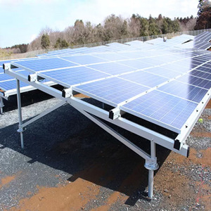 Custom Design Ground Easy Installation Universal Steel Solar Panel <strong>Pole</strong> Mount Bracket <strong>System</strong> - Product Image 2