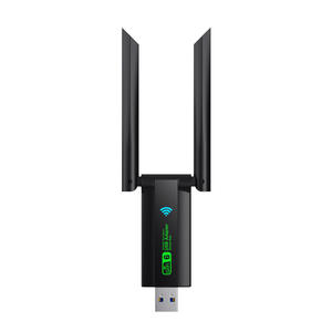 PIX-LINK Nuevo Adaptador Inalámbrico WiFi 6 USB 3.0 AX1800 <span class=keywords><strong>de</strong></span> Doble Banda 1800Mbps con <span class=keywords><strong>Antena</strong></span> <span class=keywords><strong>de</strong></span> Alta Ganancia, Sin Controladores, <span class=keywords><strong>para</strong></span> Computadora <span class=keywords><strong>de</strong></span> Escritorio/Portátil - Product Image 2