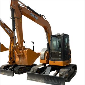 Excavadora Hidráulica CASE CX75SR de Segunda Mano Original de Alta Calidad, Mini Retroexcavadora de 7 Toneladas con Buen Servicio, en Stock - Product Image 1