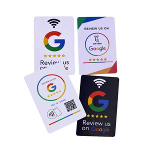 Cartes NFC et QR intelligentes pour avis instantanés - Réutilisables et compatibles avec tous les téléphones - Stimulez les commentaires clients NFC 213 <span class=keywords><strong>215</strong></span> 216 - Product Image 1