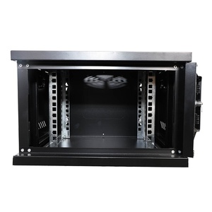 Mini 6U máy chủ Rack với lưới/kính cửa trước và có thể điều chỉnh đường ray kim loại Rack mount trường hợp máy tính với tốt giá máy chủ giá - Product Image 4