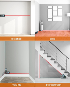 Golf ve yürüyüş mesafesi ölçümü için 40m aralığındaki lazer mesafe ölçümünü ölçün - Product Image 5