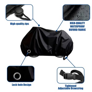 <span class=keywords><strong>Housse</strong></span> de vélo Oxford pliable, imperméable, résistante aux UV et durable pour VTT, vélos de route, BMX pour enfants et vélos électriques - Product Image 5