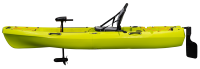 Voile extérieure 20FT LLDPE 1 personne simple deux pédale de pêche pliable Kayak modulaire en plastique avec entraînement d'aileron