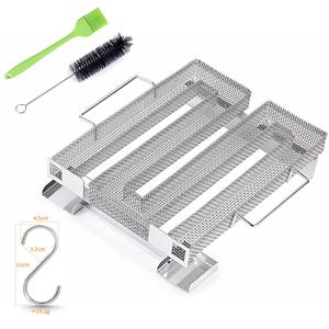 Générateur de fumée froide portable pour grils et fumeurs pour pique-niques et barbecues accessoire de générateur de fumée rempli de <span class=keywords><strong>sciure</strong></span> de bois - Product Image 1