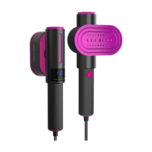 Vaporizzatore Portatile Elettrico per Vestiti a Vapore Caldo e Freddo con Piastra Girevole Anti-Scottatura a Secco per Uso Domestico e Alberghiero - Product Image 1