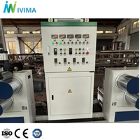 Machine à sangles automatique à double vis IVIMA PET/PP avec moteur, boîte de vitesses et PLC