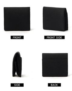 Porte-monnaie en cuir véritable pour femme, fermeture éclair, porte-monnaie en cuir personnalisé, pochette, petit porte-monnaie miniature - Product Image 3