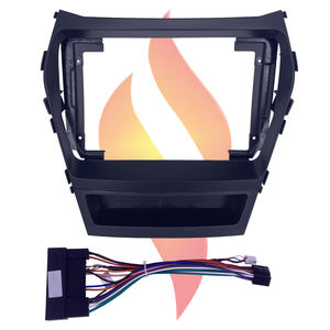 إطار راديو هيونداي ناعم بسيط GPS 9 بوصة طقم داش صوفي + هيونداي سانتافي IX45 - Product Image 1