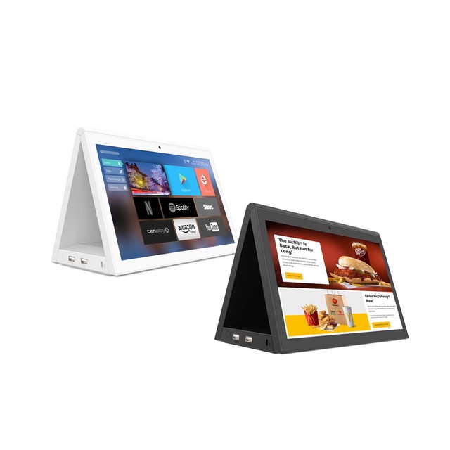 10.1 Inch WD1012T Dual Touch Screen Android Tablet RK3288 Interactive Digital Signage Tablet PC
