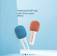 Microphone K-Song Lite 10 Effets Audio Amusants, Puce DSP Professionnelle, Autonomie Ultra-Longue, Serrure de Porte Intelligente, Articles Ménagers Intelligents