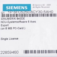 Module de système de commande numérique série 840DE 6FC5250-6CY30-5AH0, unité de contrôle logique programmable pour l'automatisation industrielle