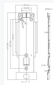 <span class=keywords><strong>Distributeur</strong></span> <span class=keywords><strong>mural</strong></span> <span class=keywords><strong>de</strong></span> désinfectant pour les mains sans contact avec bac d'égouttage capteur intelligent - Product Image 3