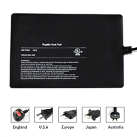 Tapis chauffant pour reptiles 120V, étanche, classique, écologique, réglable et sûr, pour lézards, serpents et tortues, prise US