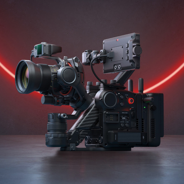 Video Cameras Ronin 4D 4D-8K Ronin 4D-6K Zenmuse X9-8K Gimbal Camera Cinematic Imaging 4-Axis Detachable Design LiDAR