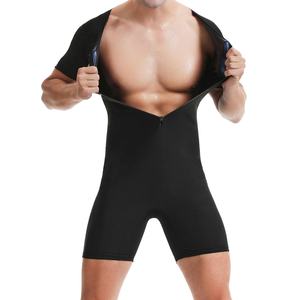 Body deportivo de <span class=keywords><strong>neopreno</strong></span> para <span class=keywords><strong>hombre</strong></span> 2025, entrenador de cintura para el sudor, <span class=keywords><strong>traje</strong></span> de Sauna, moldeador de cuerpo para Fitness, gimnasio, ejercicio, entrenamiento - Product Image 4