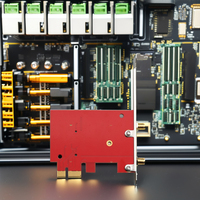 Tarjeta WiFi 6E PCIe AX210 con Bluetooth 5.2, Adaptador WLAN Tri-Banda de 5400M (6GHz/5GHz/2.4GHz), Cable Incluido, Producto para Computadoras