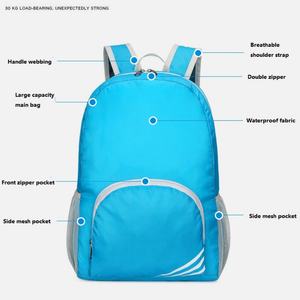 Vietnam Supplier Outdoor Waterproof Folding <b>Backpack</b> Multifunctional Travel <b>Backpack</b> Portable and Foldable Dual-use <b>Backpack</b> - Product Image 3