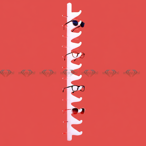 Pantalla de varilla de acrílico óptico perfecta para resaltar monturas de gafas o gafas de sol en un moderno y elegante - Product Image 1