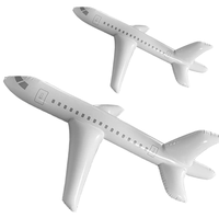 Avion jouet gonflable design dessin animé, avion gonflable en pvc