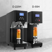 Machine de scellage automatique à faible consommation d'énergie 165W pour bocaux, bouteilles et gobelets, idéale pour l'atelier