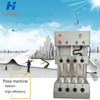 Machine à faire des cônes à pizza délicieux / Four rotatif pour cônes à pizza Kono / Ligne de production de chauffe-cônes à pizza - Prix