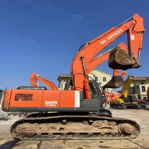 Pelle hydraulique Hitachi ZX200 de haute qualité, d'occasion. La pelle moyenne Hitachi de 20 tonnes est très populaire en Chine - Product Image 2