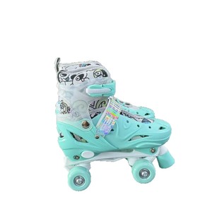 Patins à roulettes en ligne pour enfants, débutants et professionnels, style freestyle et artistique, double rangée, coque en PVC, plastique, pour le dropshipping transfrontalier - Product Image 5