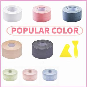 Stiker Tahan Air Wastafel Dapur Pita Perekat Mandiri Pita Dekoratif Toilet Kamar Mandi Strip Penyegel Aksesori Dapur Kamar Mandi - Product Image 2
