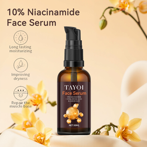 Sérum Visage en Gros à la Niacinamide, Acide Hyaluronique et Squalane – Hydratation Profonde, Réparation <span class=keywords><strong>de</strong></span> la Barrière Cutanée, Soulagement des Rougeurs, Éclaircissant - Product Image 1