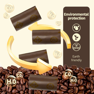 Bolsas para excremento <span class=keywords><strong>de</strong></span> perro con aroma a café, gruesas, <span class=keywords><strong>de</strong></span> alta densidad, a prueba <span class=keywords><strong>de</strong></span> fugas, resistentes a desgarros, desechables, con dispensador. - Product Image 2