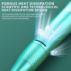Taladro de uñas fuerte con pantalla LED portátil, pulidor de Gel de uñas profesional de 35000Rpm, taladro de uñas eléctrico de bajo ruido - Product Image 4