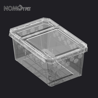 NOUVEAU Cages en plastique grande taille pour reptiles Boîte d'élevage pour serpents Geckos Lézards Petits animaux