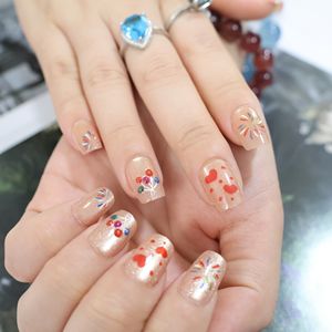 Venta al por mayor 10 Uds <span class=keywords><strong>uñas</strong></span> postizas cuadradas <span class=keywords><strong>cortas</strong></span> 3D globos patrón ojo <span class=keywords><strong>de</strong></span> gato prensa en las <span class=keywords><strong>uñas</strong></span> para <span class=keywords><strong>San</strong></span> <span class=keywords><strong>Valentín</strong></span> - Product Image 4