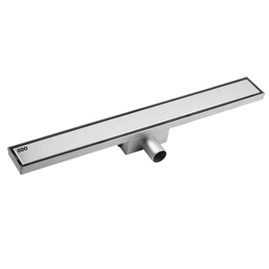 ท่อระบายน้ำพื้นสแตนเลส SUS 304 ขนาด 60x7 ซม. แบบไม่มีกรอบ ผิวขัดเงา สำหรับห้องน้ำ ท่อระบายน้ำแบบเส้นตรง - Product Image 2